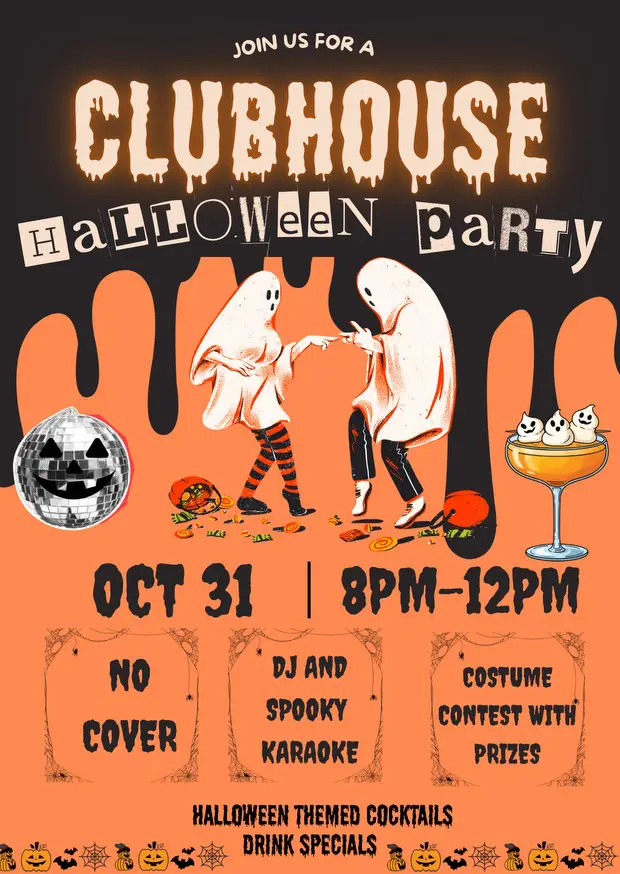 Clubhouse Halloween Party