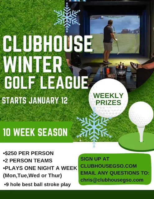 winter 2026 co-ed golf league