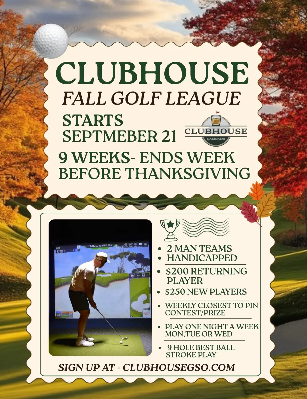 fall 2026 league